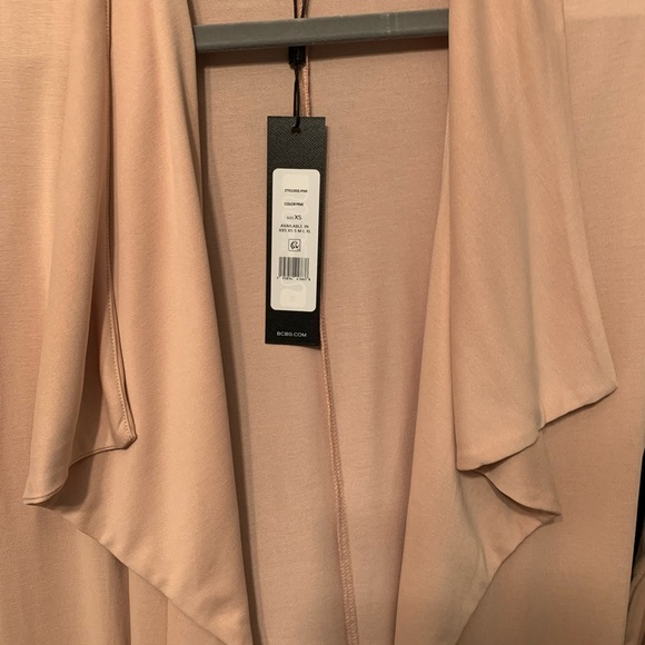 BCBCMAXAZRIA Pink Knit Robe Cardigan - Picture 5 of 10